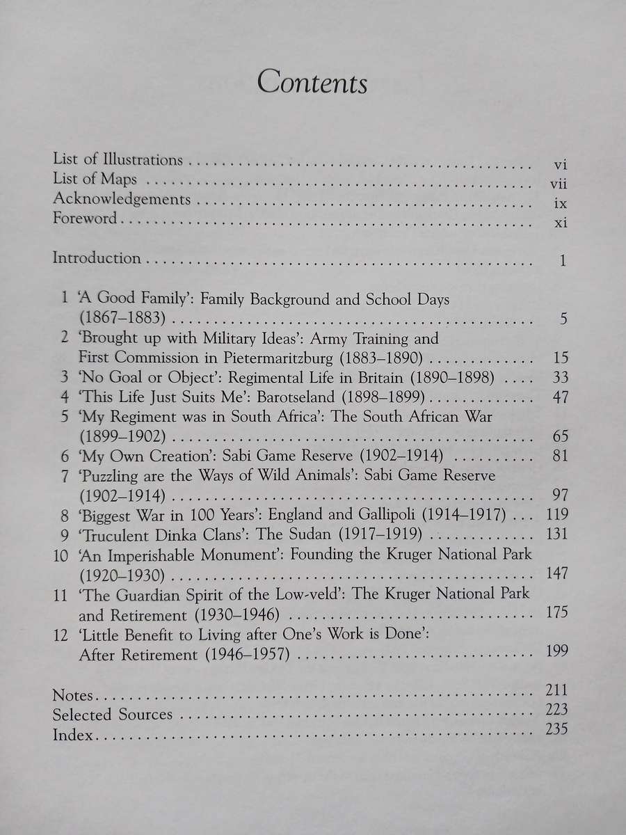 Wildlife & Warfare - The life of James Stevenson-Hamilton