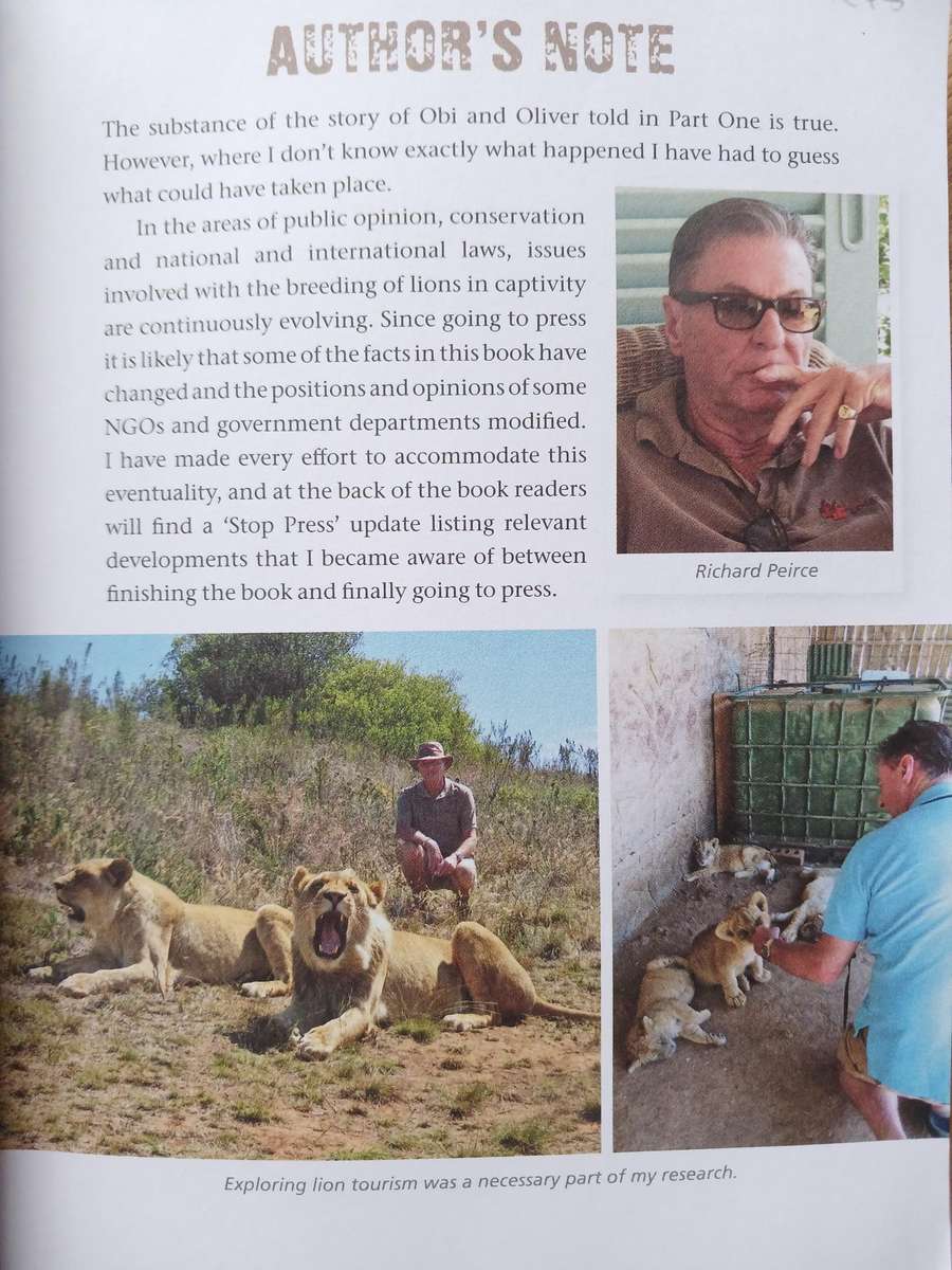 Cuddle Me Kill Me - A true account of South Africa's captive lion breeding and canned hunting indust