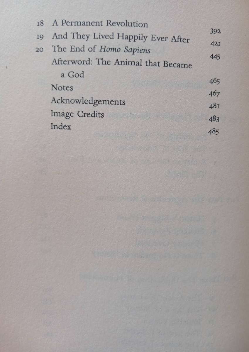 Sapiens - A brief History of Humankind