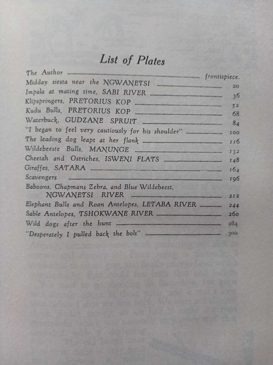 Memories of a Game Ranger by Harry Wolhuter