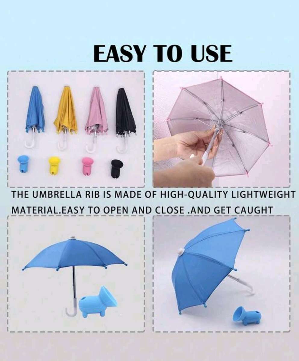 Wow amazing luxurious phone umbrella UV 100+