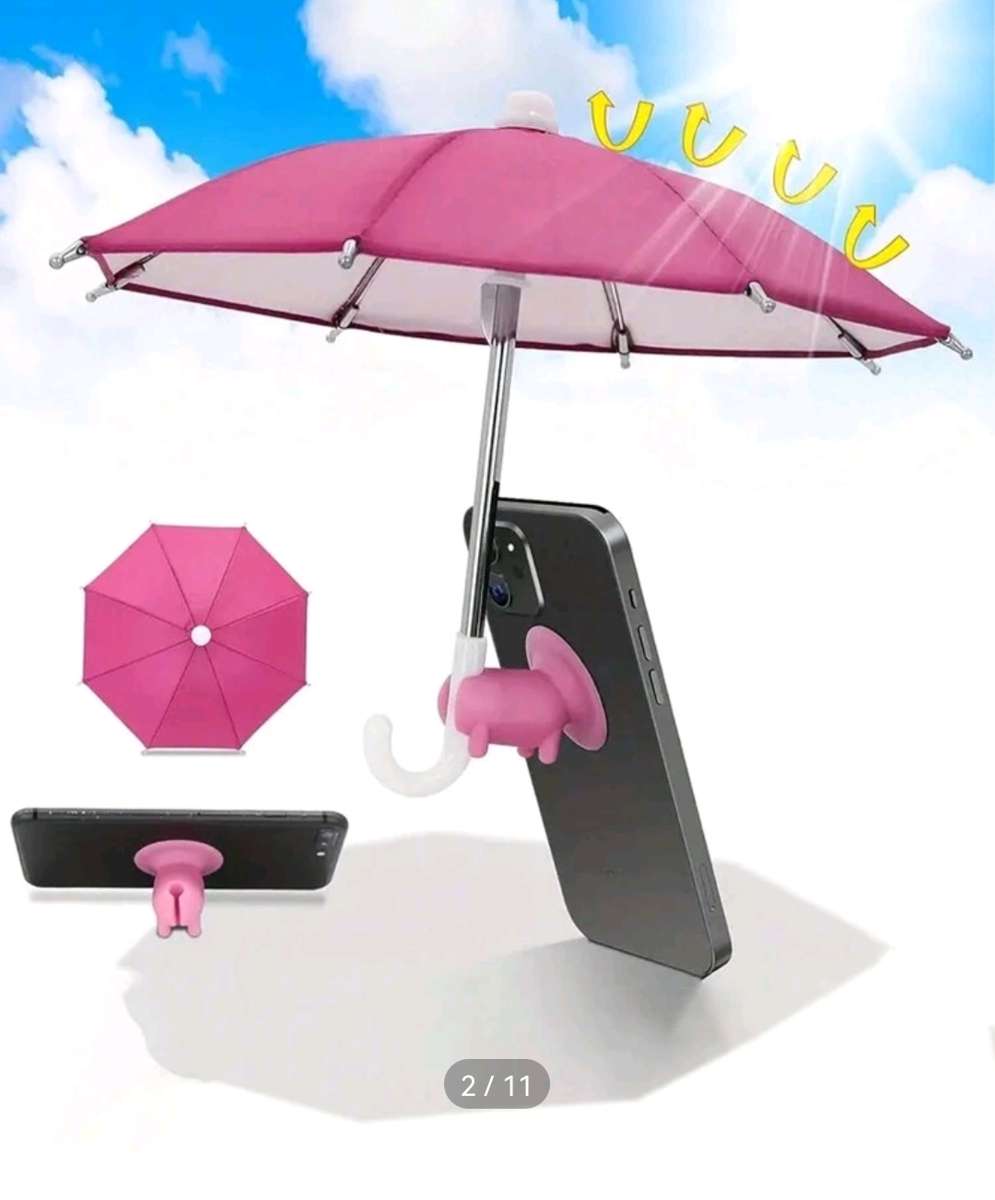 Wow amazing luxurious phone umbrella UV 100+