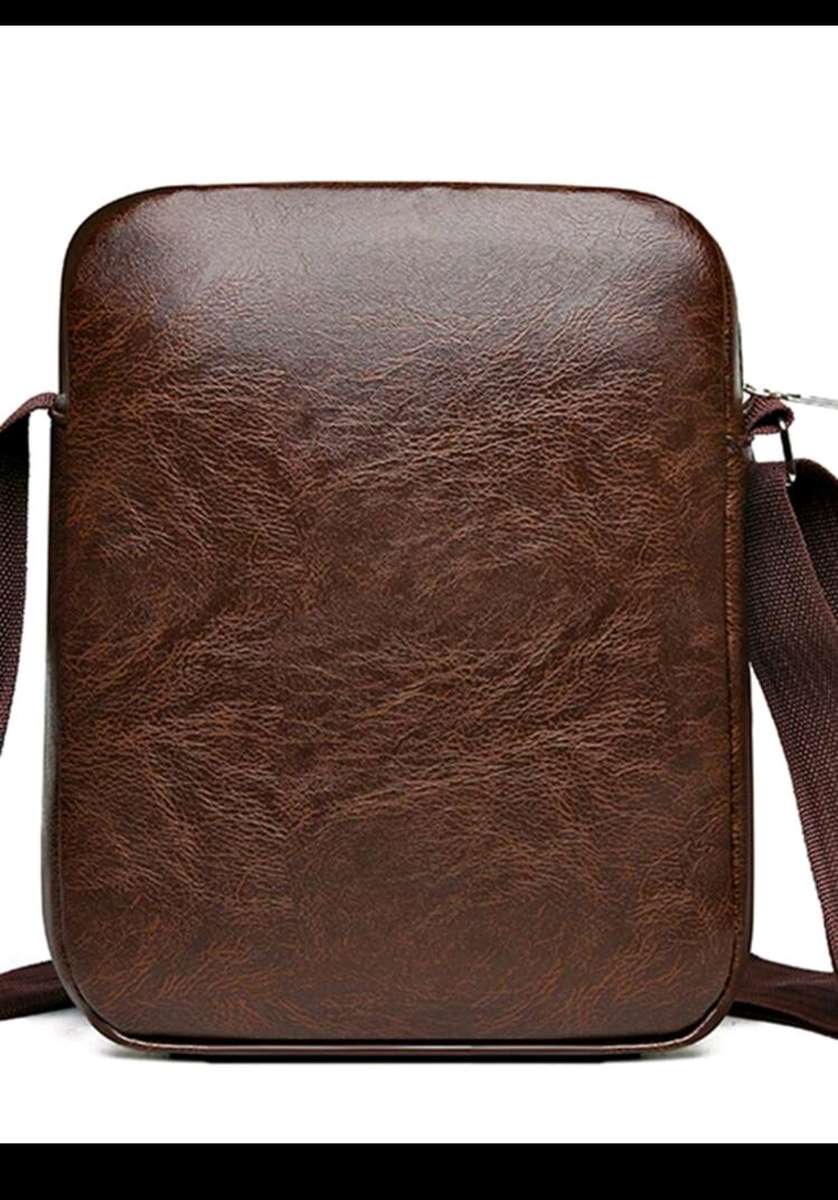 Wow amazing luxurious luxurious Men's (P) u leather crossbody bag