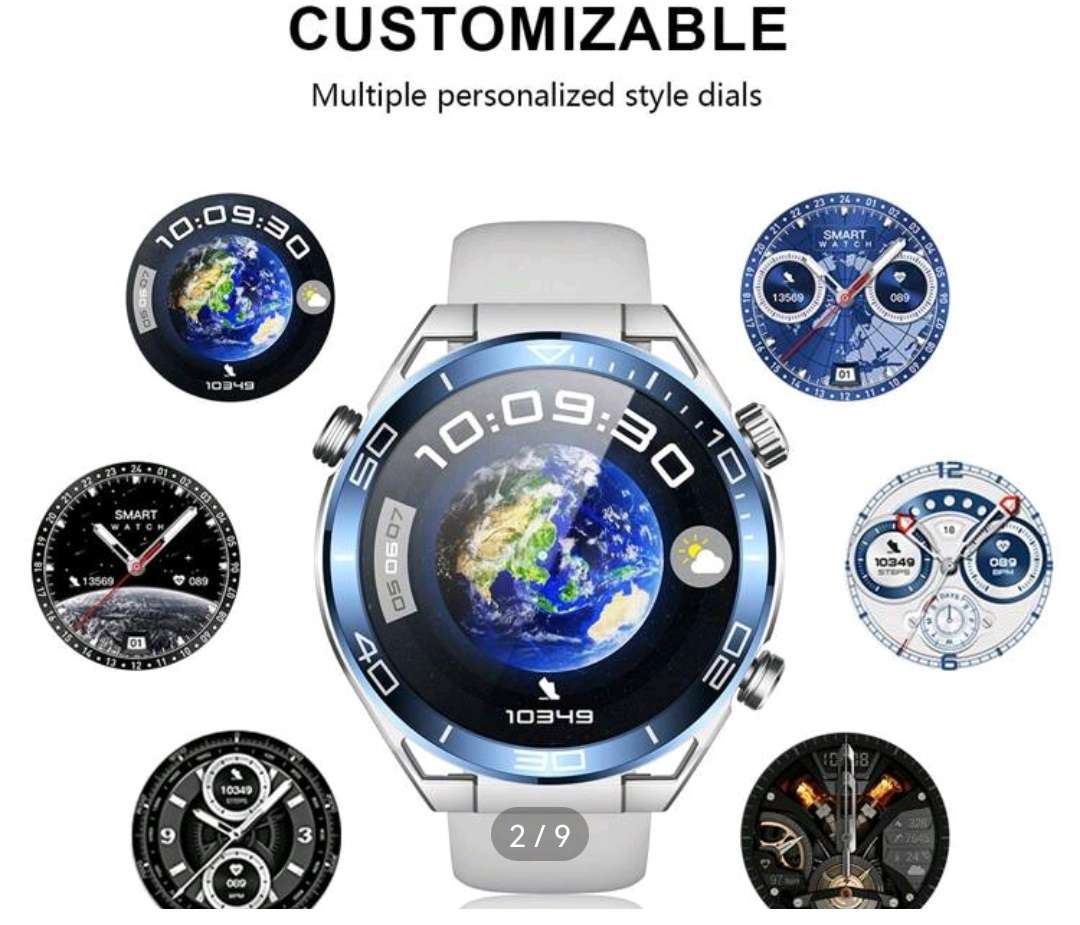 Wow amazing luxurious 2024 smartwatch