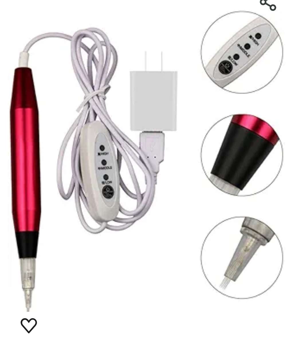 Wow amazing luxurious permanent makeup, eyebrow, lip, small tattoo pen