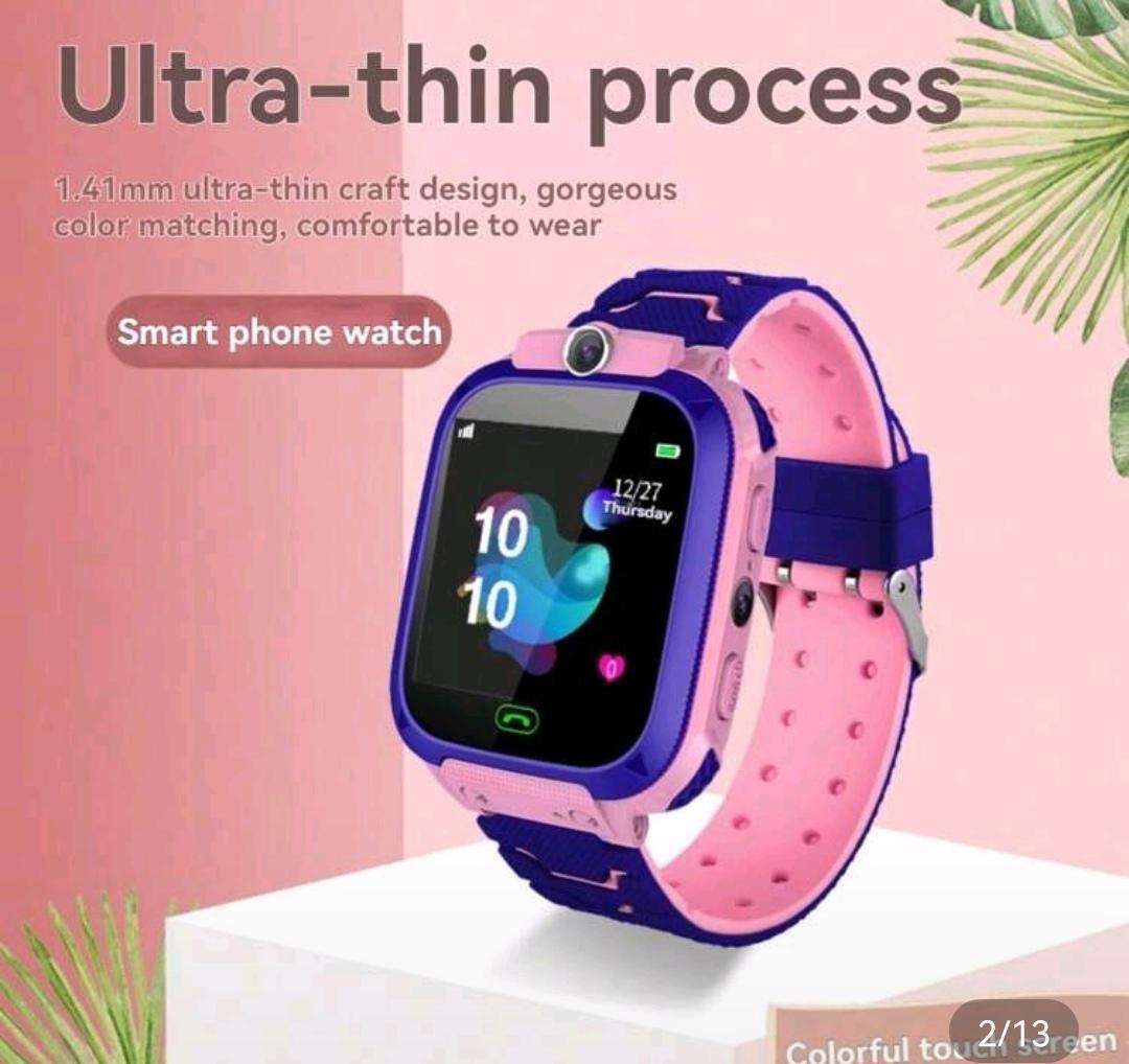 waterproof smartwatch / pink.