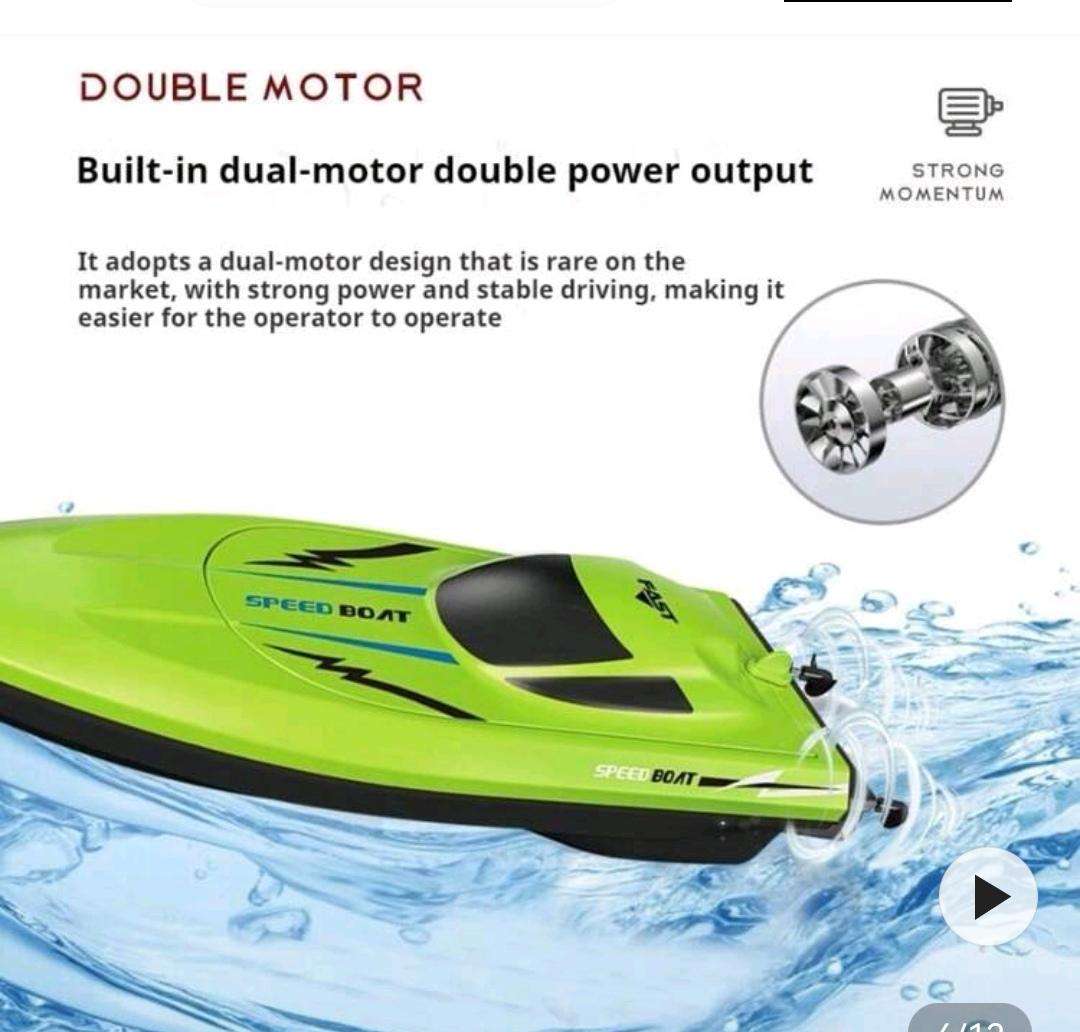 Waterproof and ultra-fast remote control boat