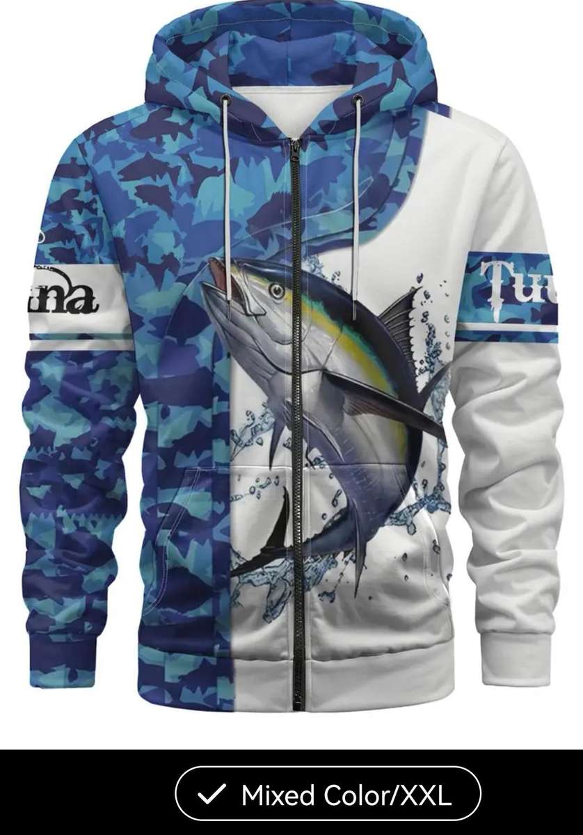 Tuna fishing hoodie