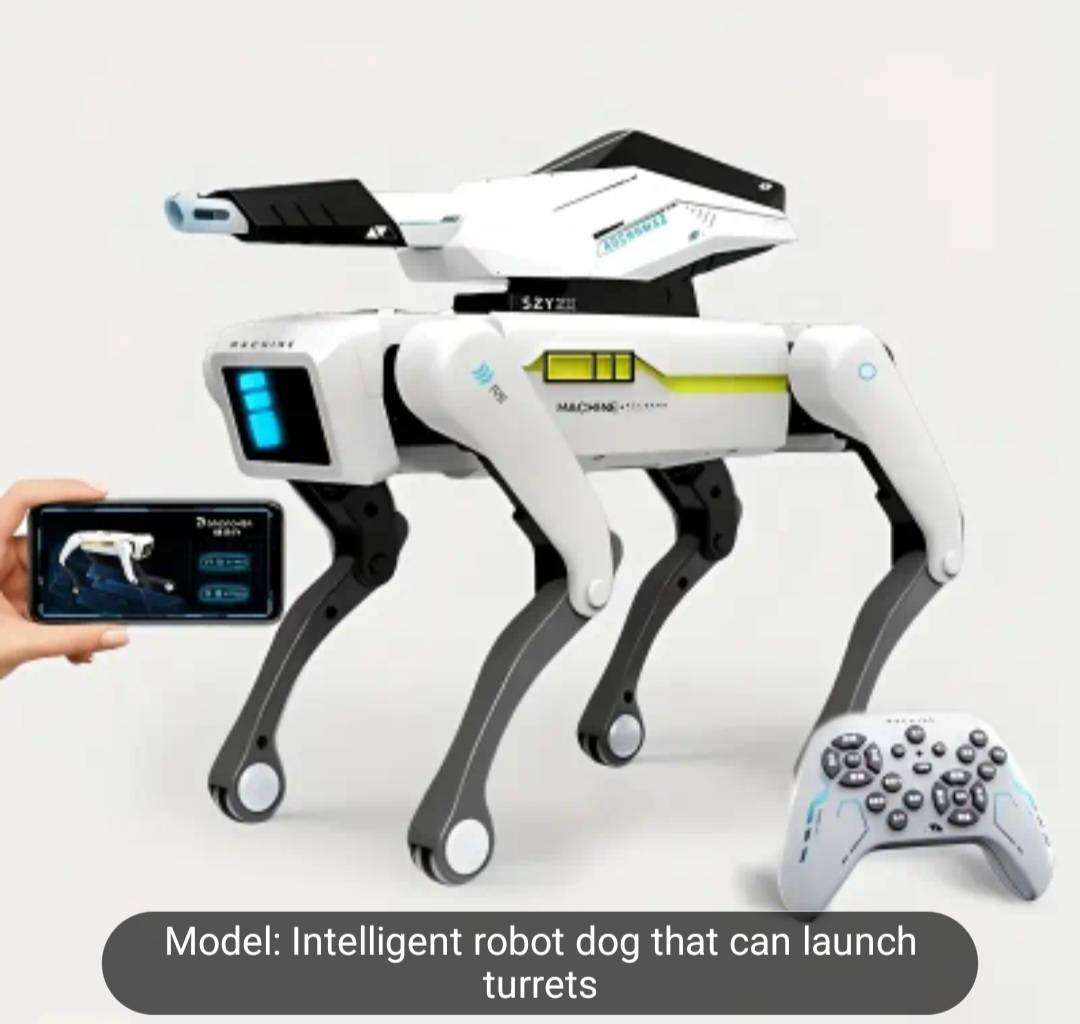 Wow amazing luxurious  al smart intelligent voice commands robot dog