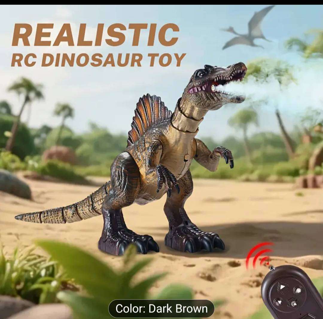 Wow amazing  luxurious  realistic steam blowing  roar Dinosaur