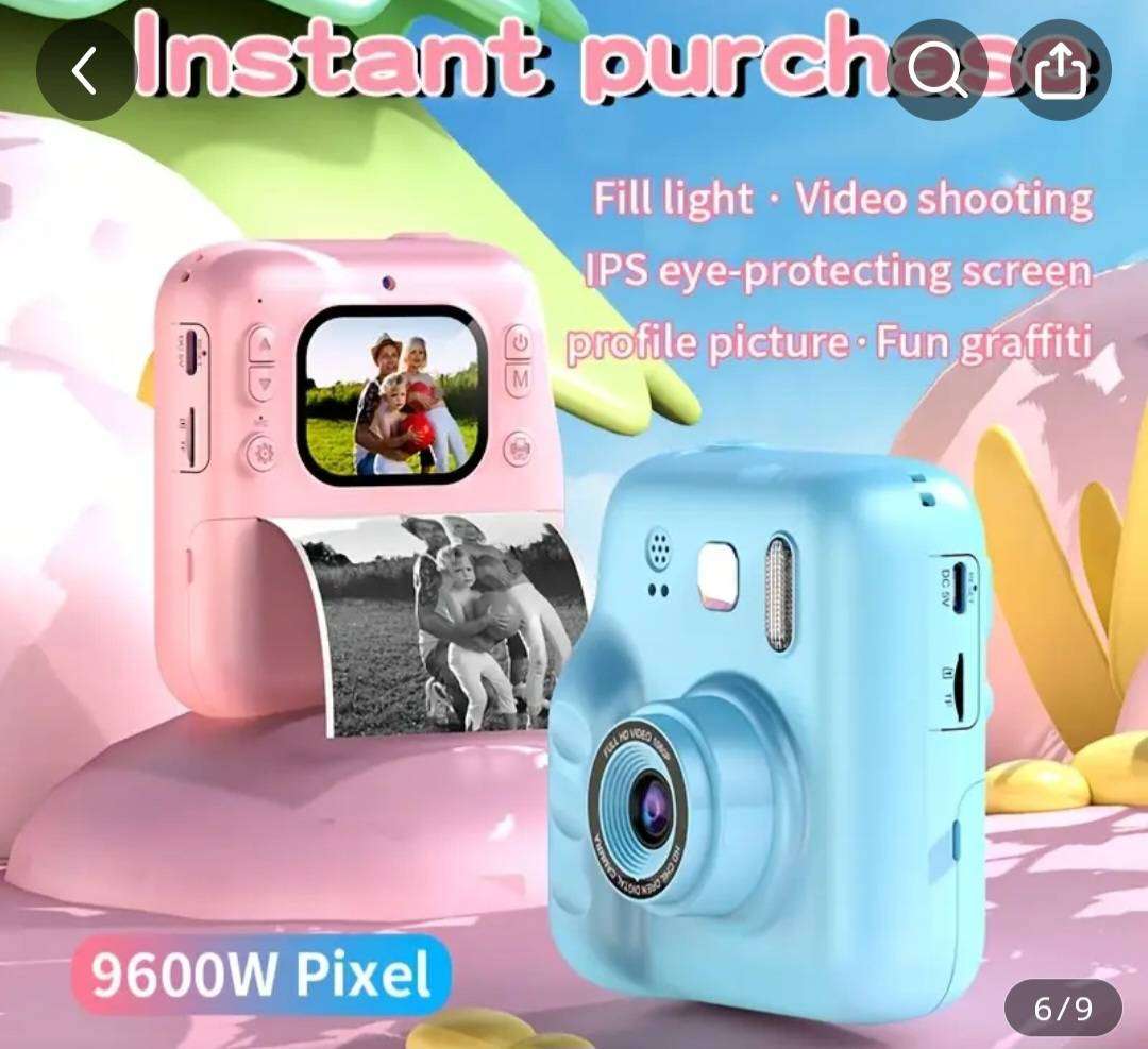 Wow  amazing  luxurious  instant camera