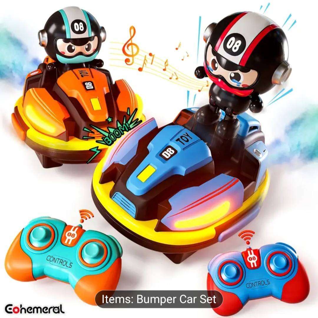 Wow amazing  luxurious  2x bumper cars with 2 remotes