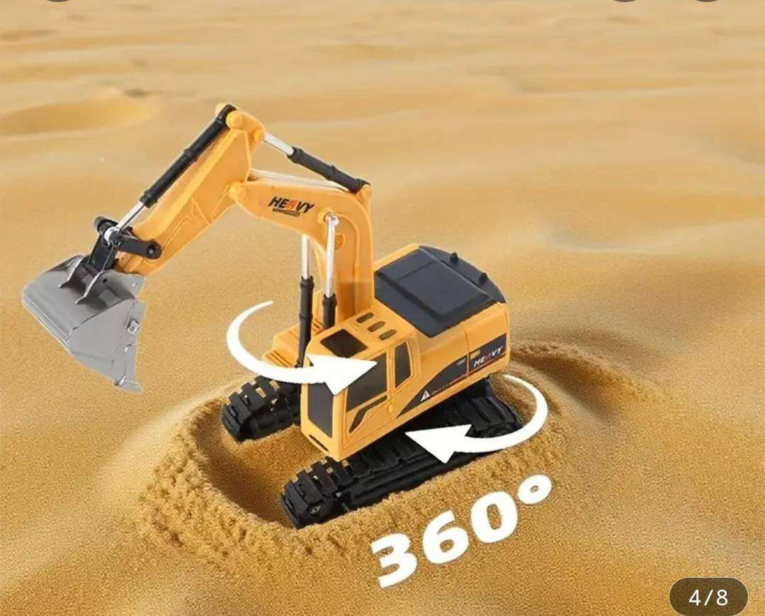 Wow amazing luxurious  construction  remote control play set. 2x construction r vehicles.