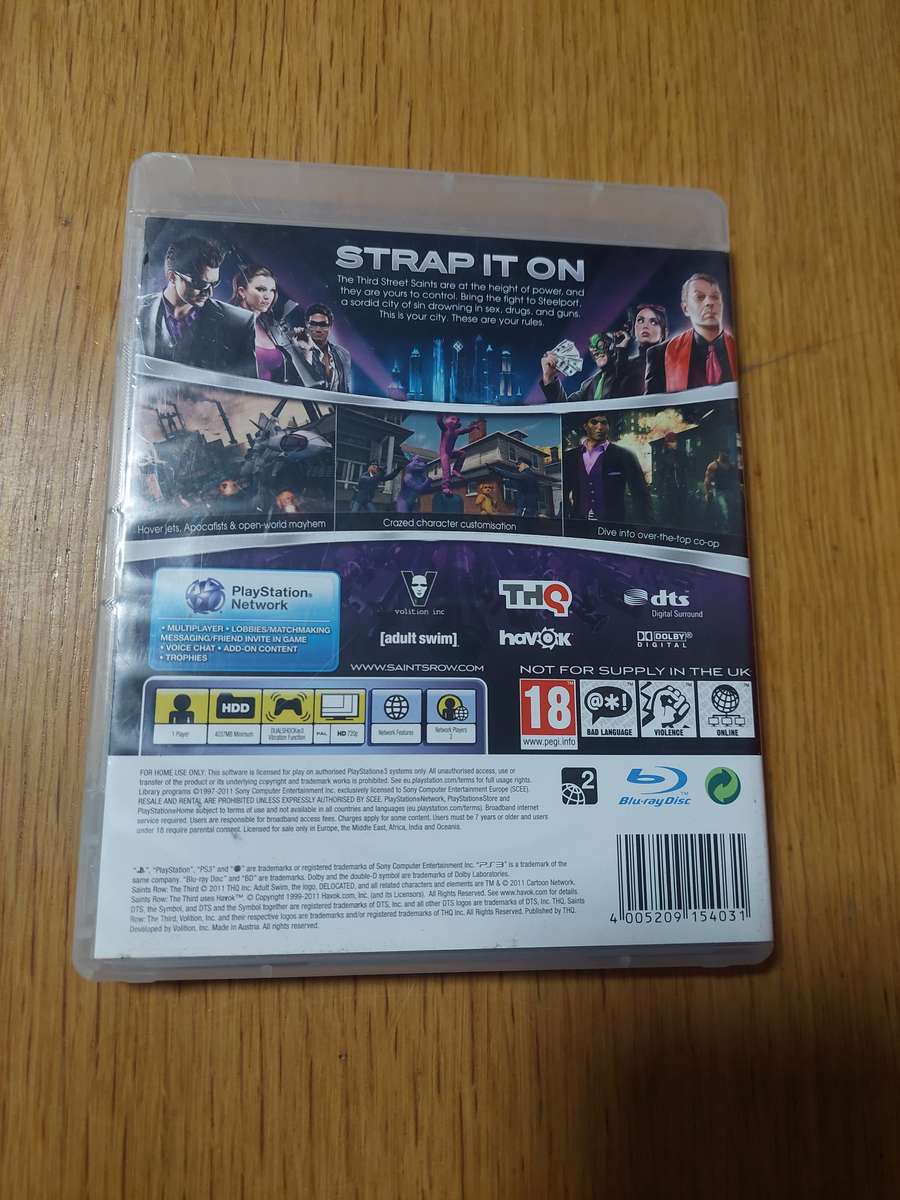 Saints row the third