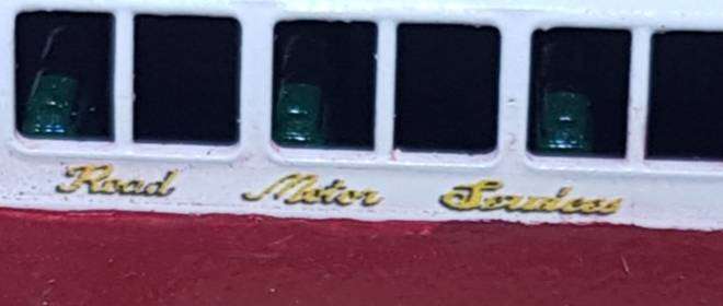 SAR 1947 Brill bus in HO Scale - PRETORIA  # 6850