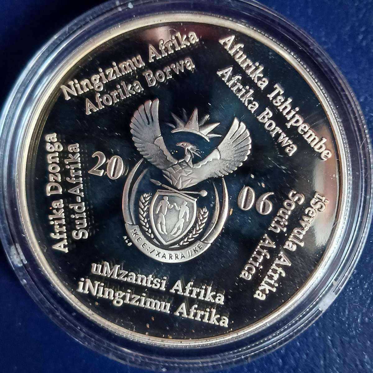 2006 SILVER R2 FIFA WORLD CUP COIN