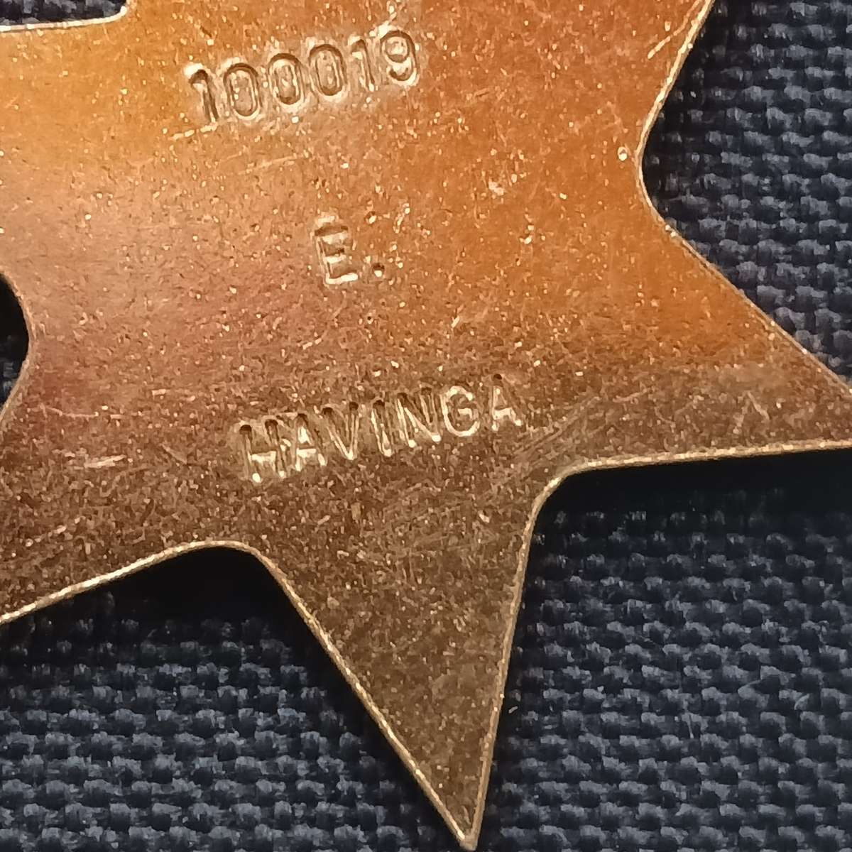 5 X WW2 ENGRAVED MEDALS WITH RIBBON BAR,PHOTOS & LETTER REGARDING DEATH FOR 10019 E. HAVINGA