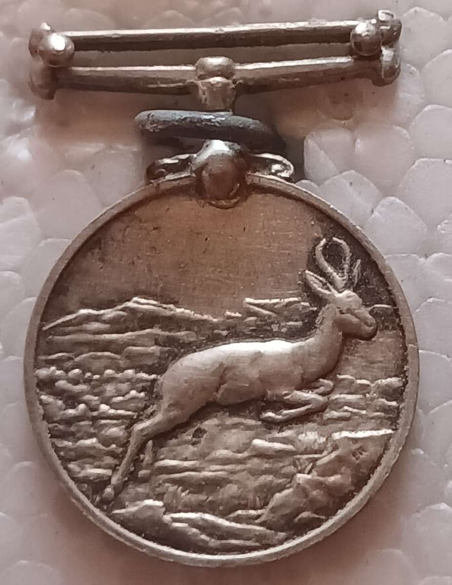 Miniature Silver Africa Service Medal
