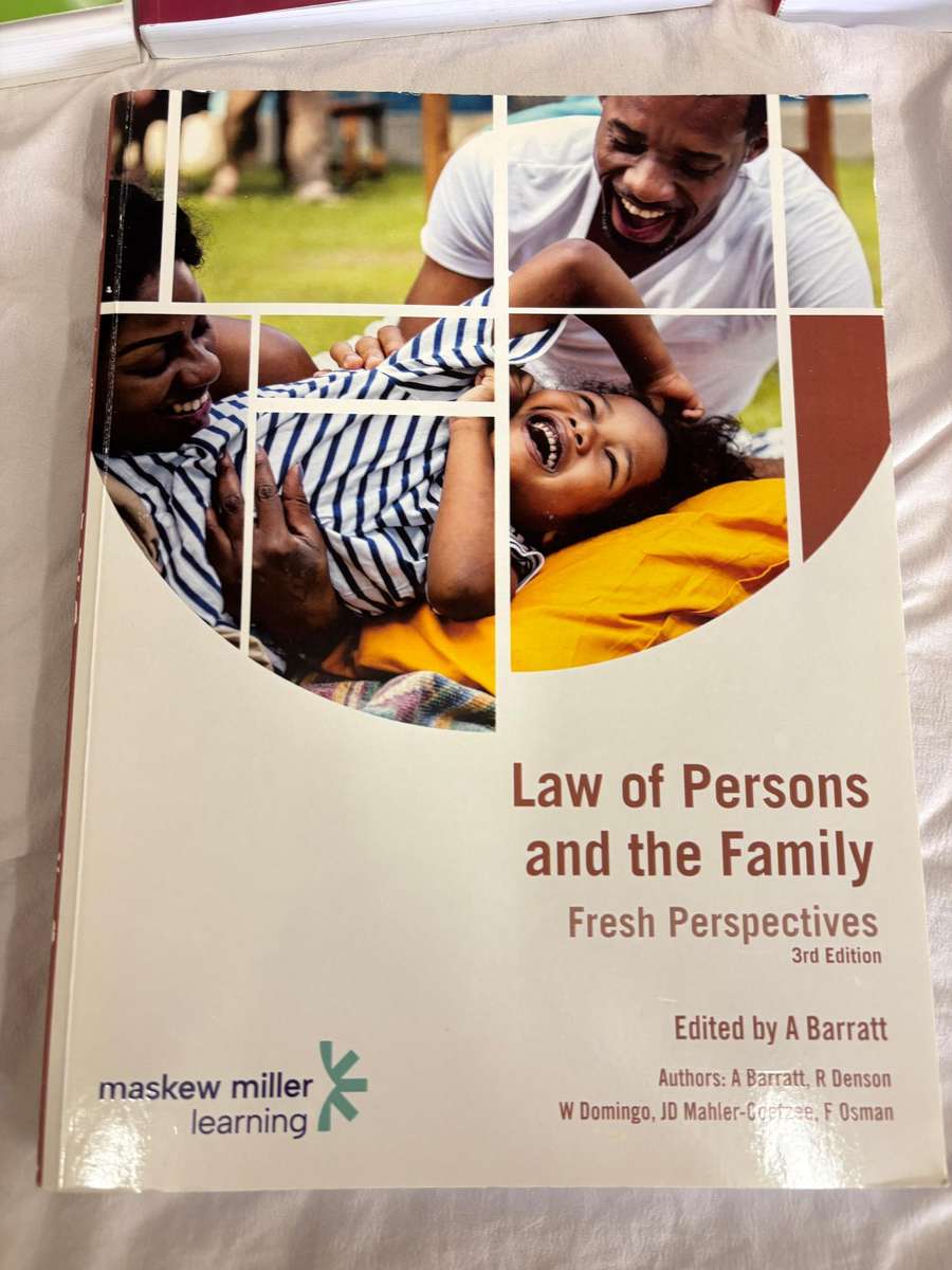 Law of Persons and the Family
