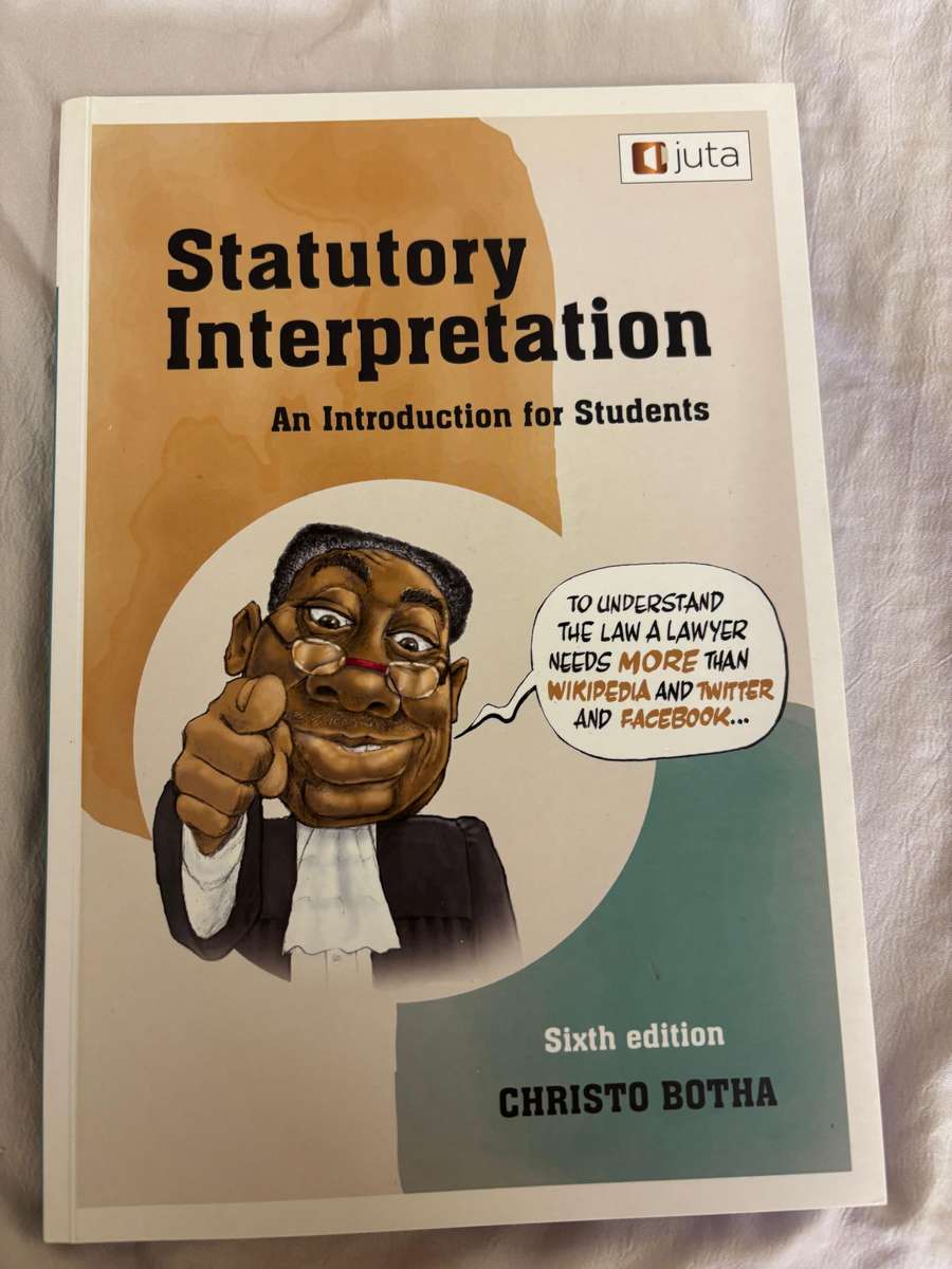Statutory Interpretation An Introduction for Students