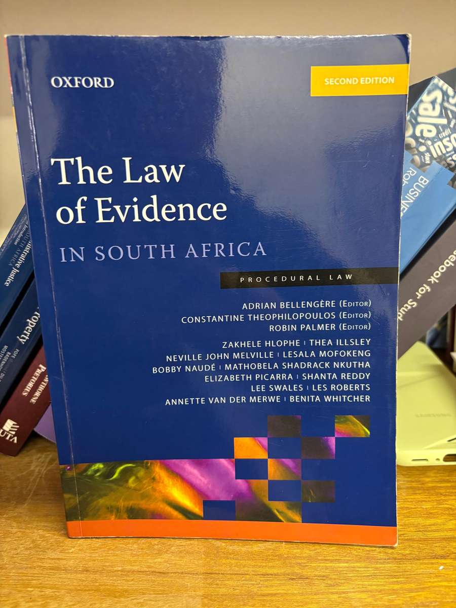 The Law of Evidence IN SOUTH AFRICA