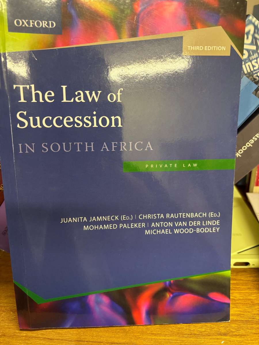The Law of Succession IN SOUTH AFRICA