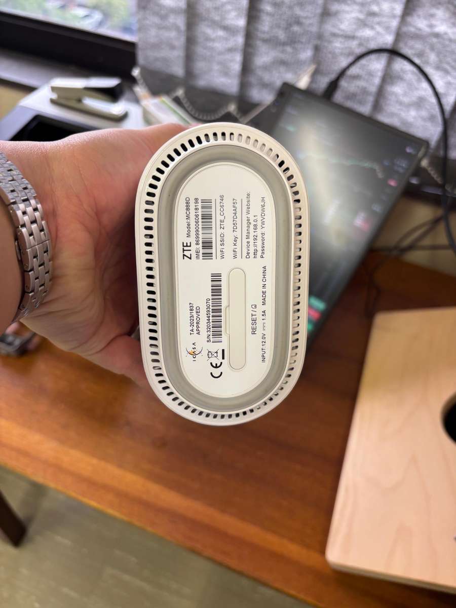 ZTE 5G CPE MC888D WiFi 6 Router