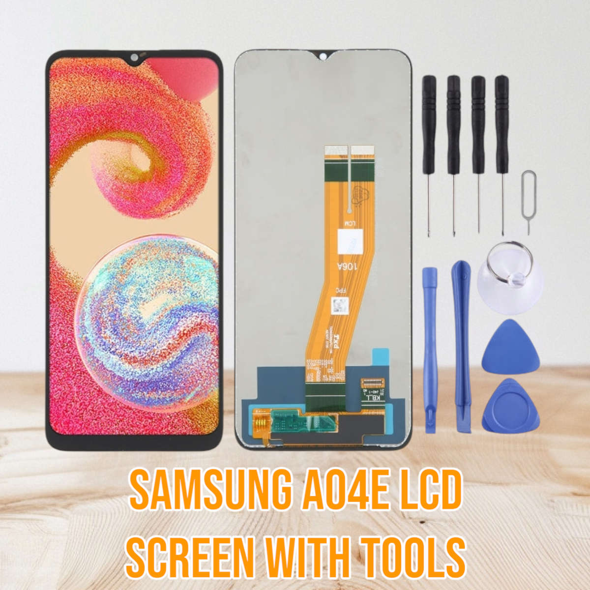 Samsung Galaxy A04E LCD Screen - LCD Screen Touch Digitizer Assembly (Local Stock)