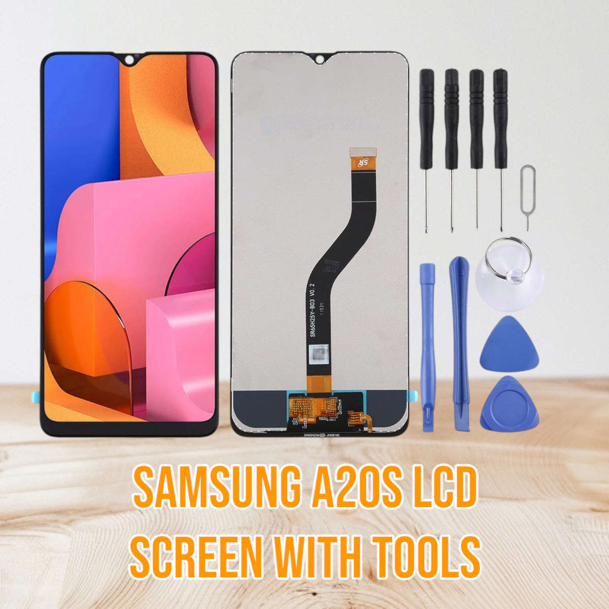 Samsung Galaxy A20S LCD Screen - LCD Screen Touch Digitizer Assembly (Local Stock)