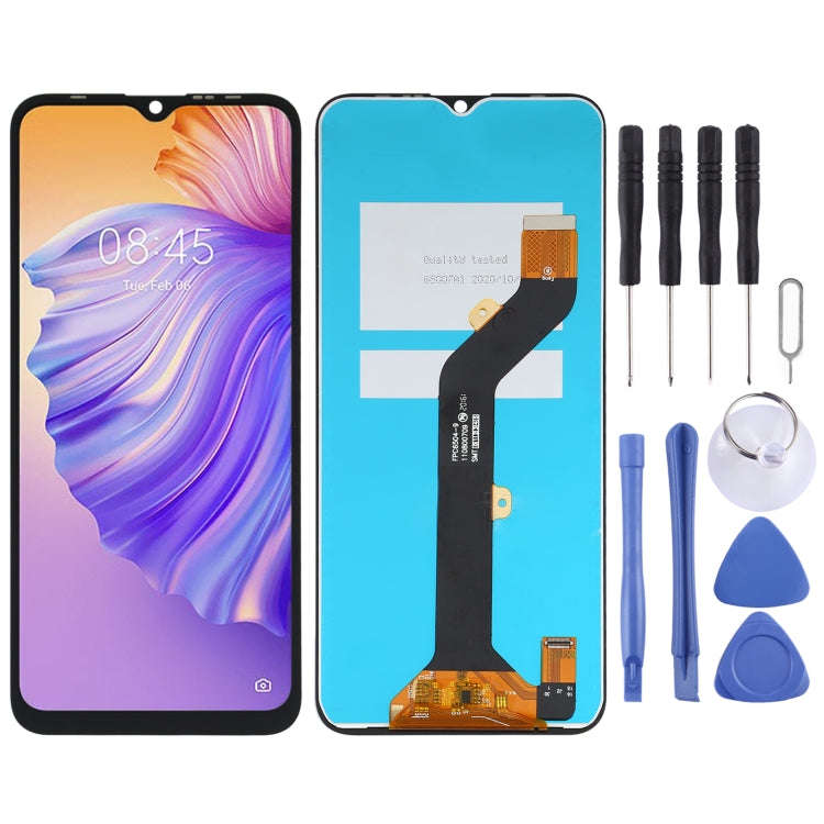 Tecno Spark 8 LCD Screen - LCD Touch Digitizer Assembly with Tools KG6 (Local Stock)