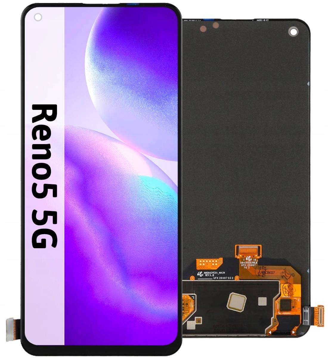 OPPO Reno5 5G LCD Screen - LCD Touch Digitizer Assembly with Tools CPH2145 Version