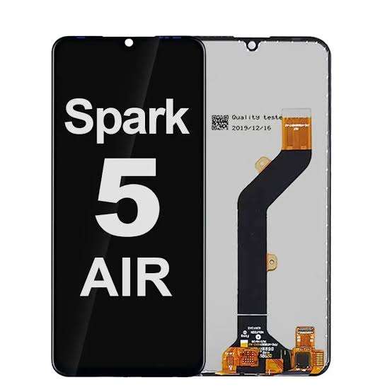 Tecno Spark 5 Air Screen Replacement Screen - LCD Screen Touch Digitizer Assembly(Local Stock)