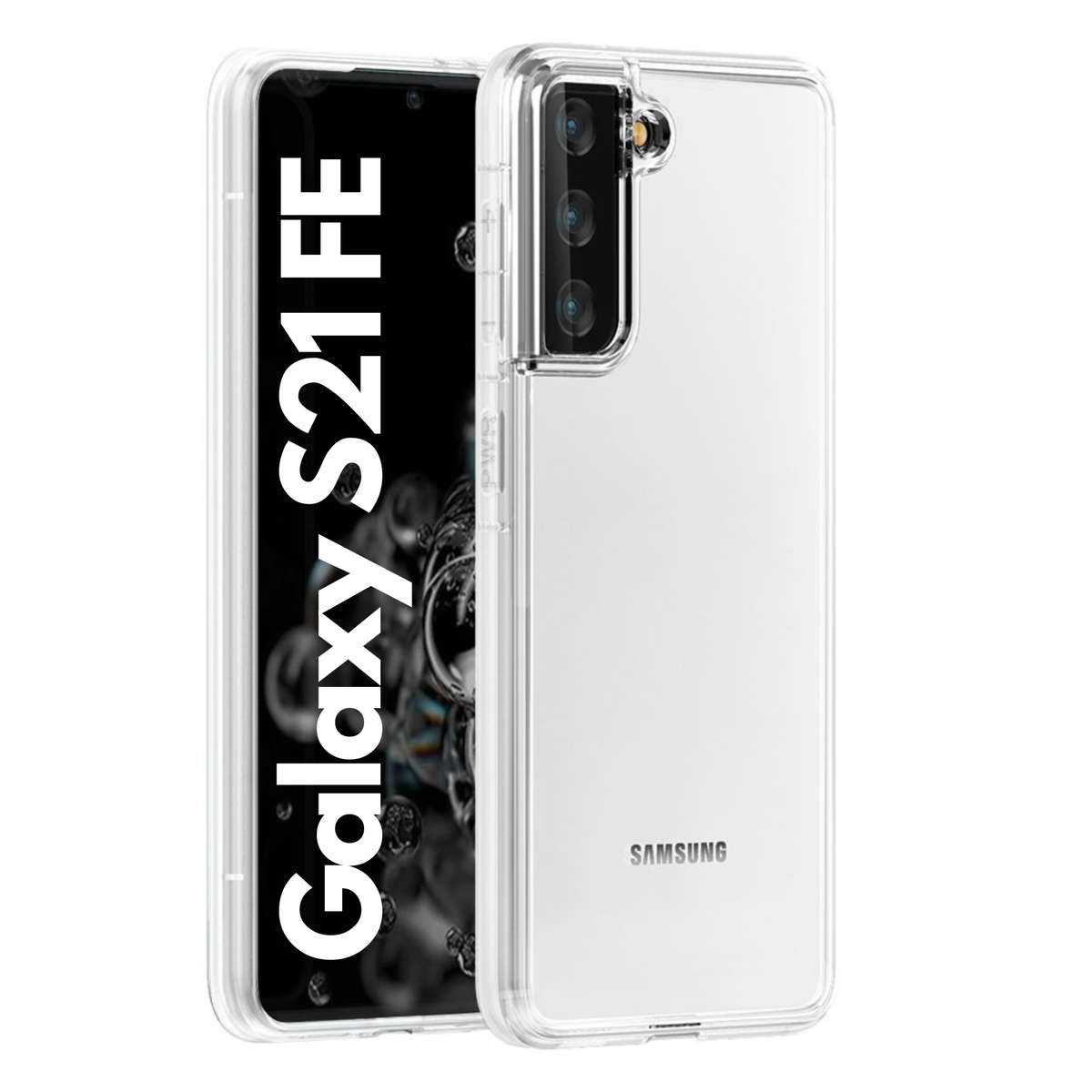 Galaxy S21 FE Case Protective Shockproof Gel Phone Case (Local Stock) (Brand New)