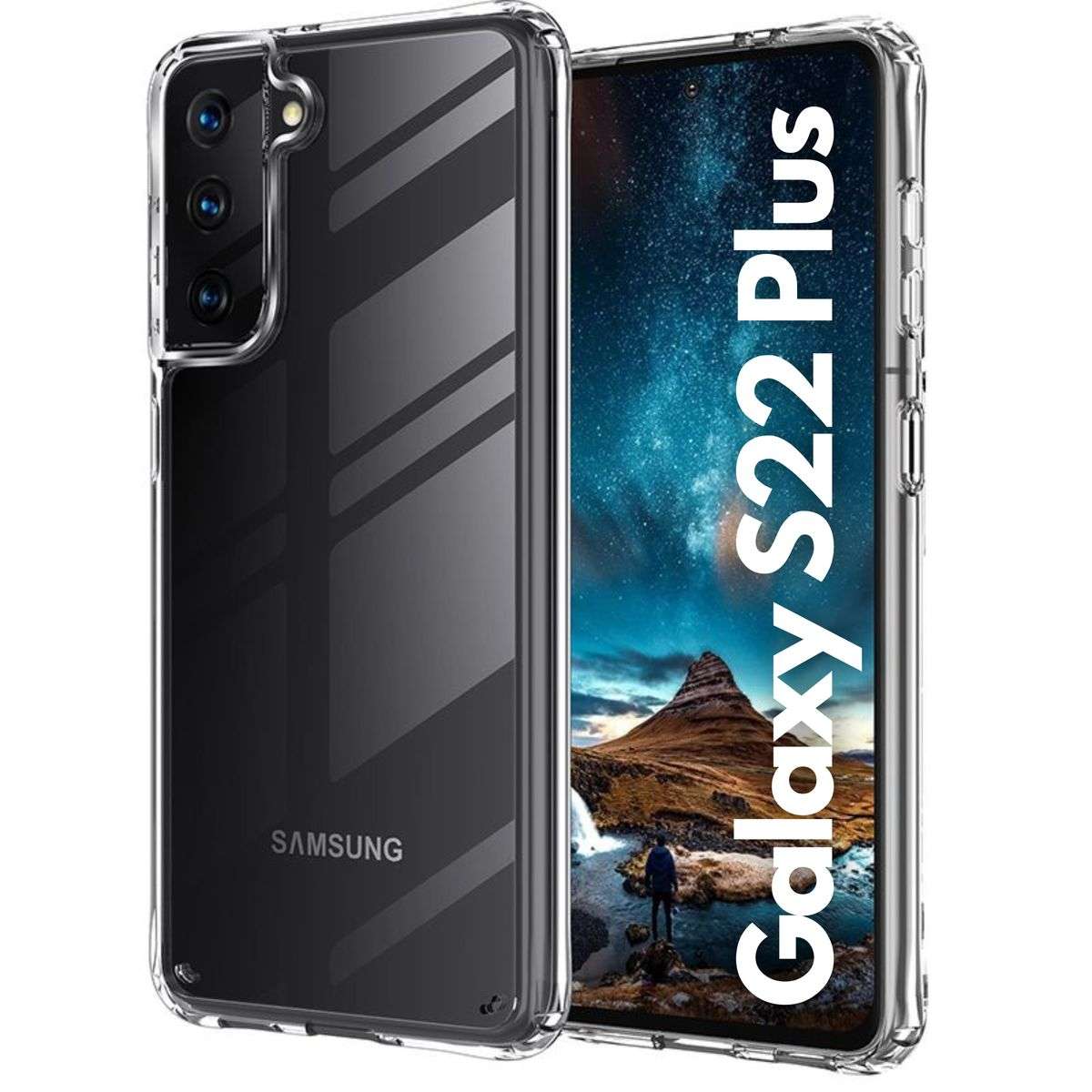 Galaxy S22 Plus Case Protective Shockproof Gel Phone Case (Local Stock) (Brand New)