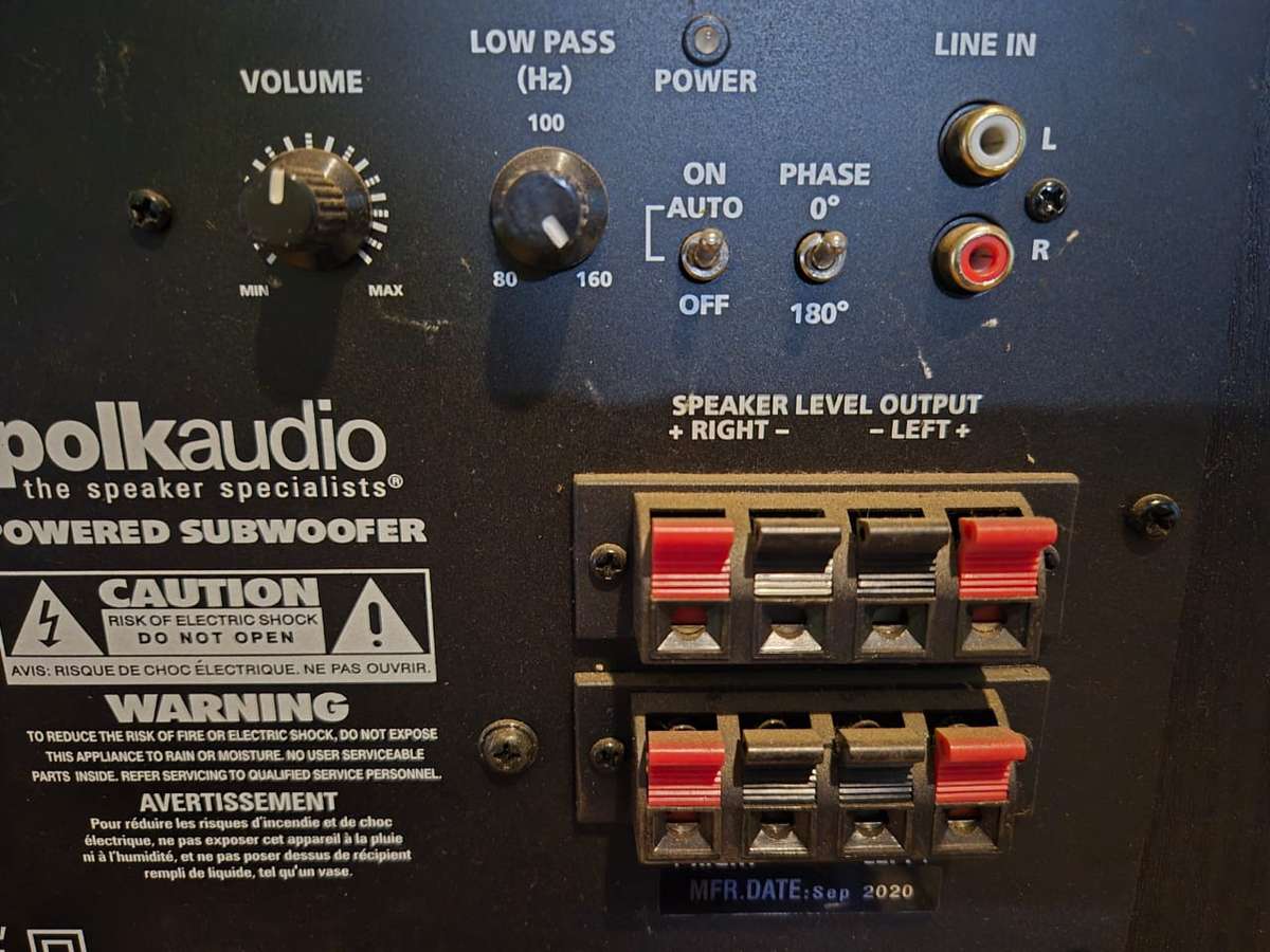 Polk 10" PSW 10 Subwoofer