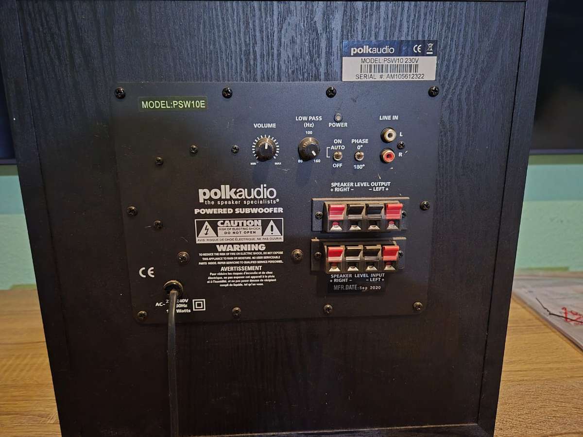 Polk 10" PSW 10 Subwoofer