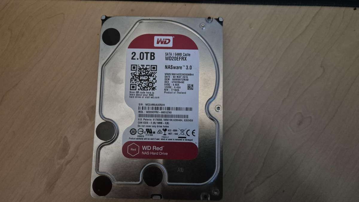 WD RED 2TB NAS 3.5" Hard drive