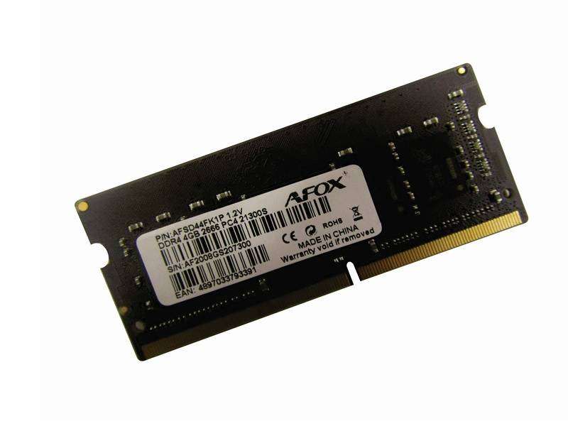 AFOX Ram Ddr4 4Gb 2666Mhz Sodimm