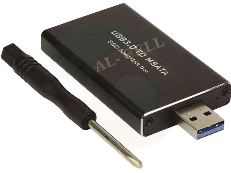 USB 3.0 To Msata Ssd Hard Disk Enclouser