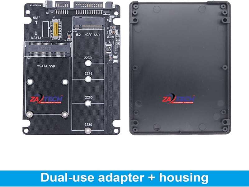 ZATECH 2.5" Ssd Enclouser Ngff Ssd Or