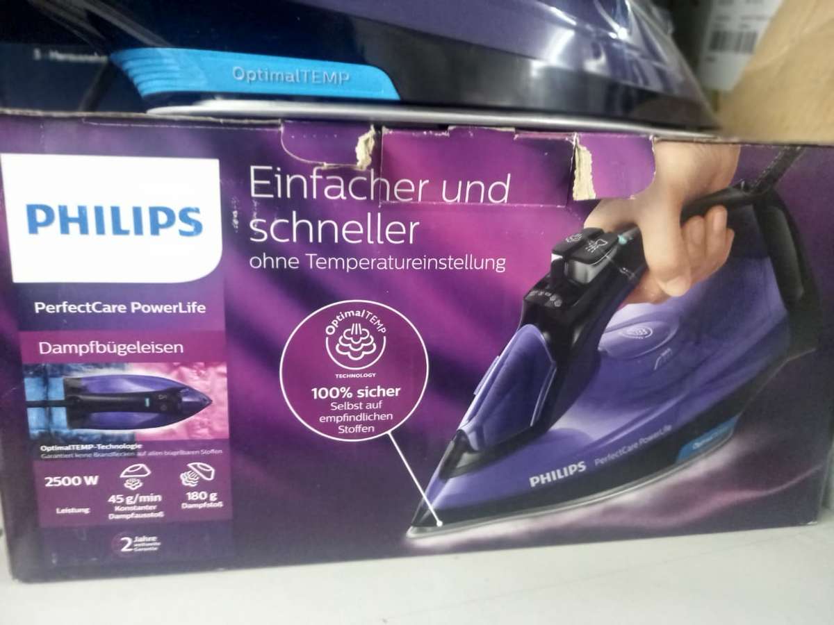 USED PHILIPS PERFECT CARE 2500W STEAM IRONE