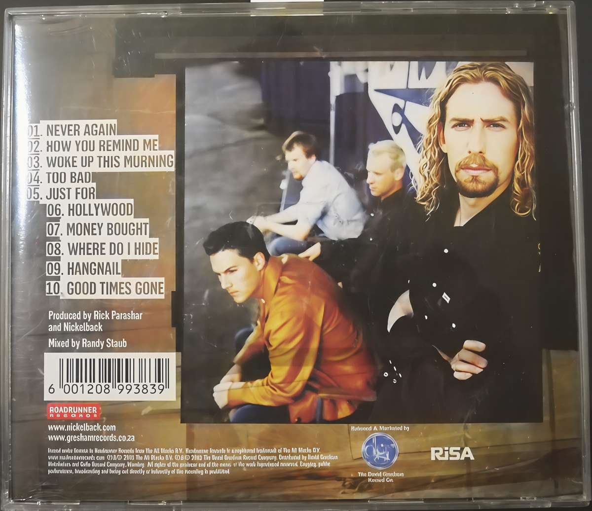 NICKELBACK silver side up CD