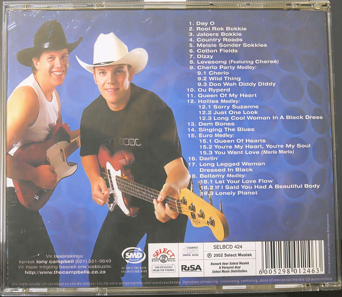 Die CAMPBELLS rooi rok bokkie CD