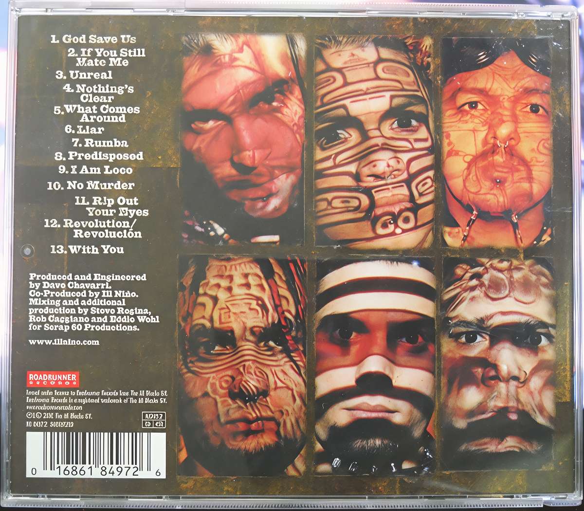 ILL NINO revolution revolucion CD