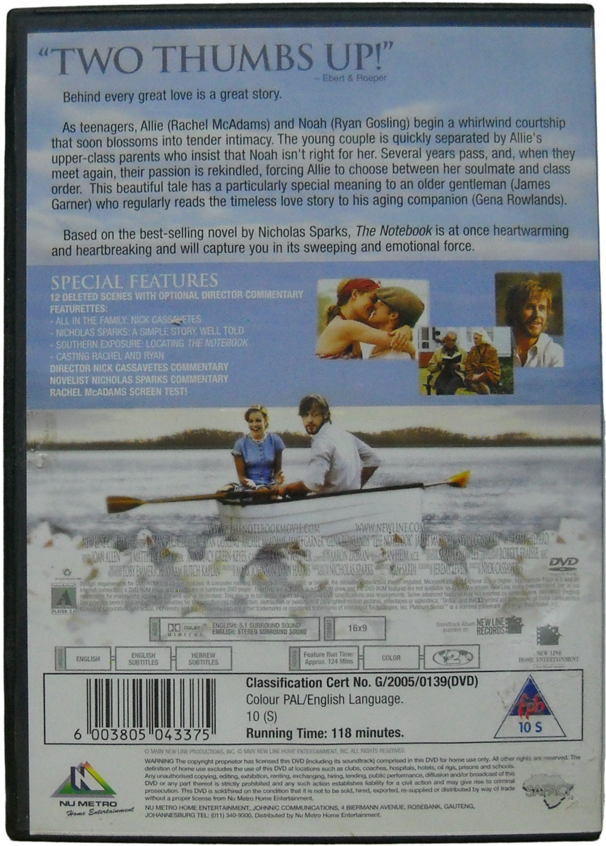 The Notebook (DVD)