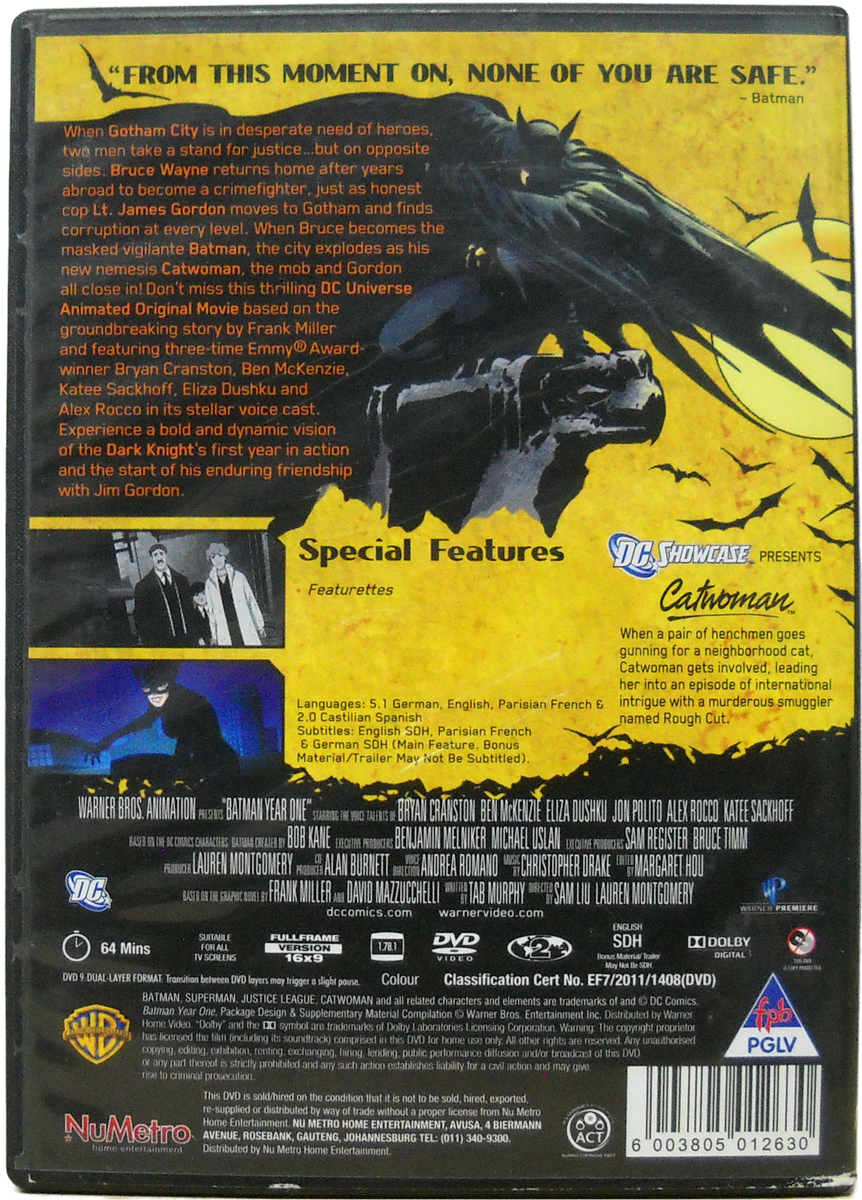 Batman Year One (DVD)