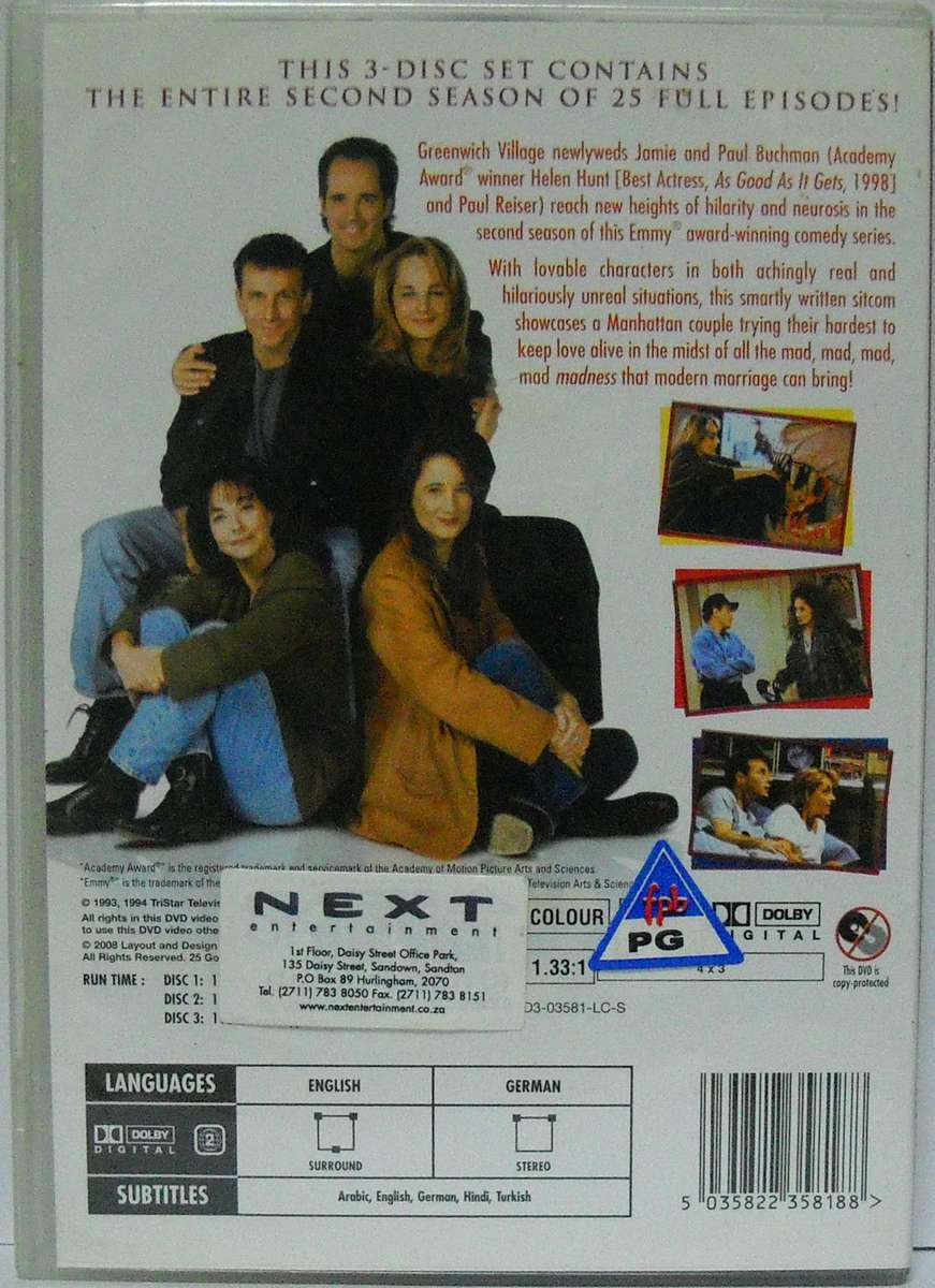 Mad About You Season 2 (DVD)