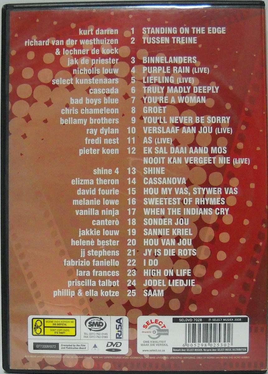 Die Grootste Love Songs (DVD)