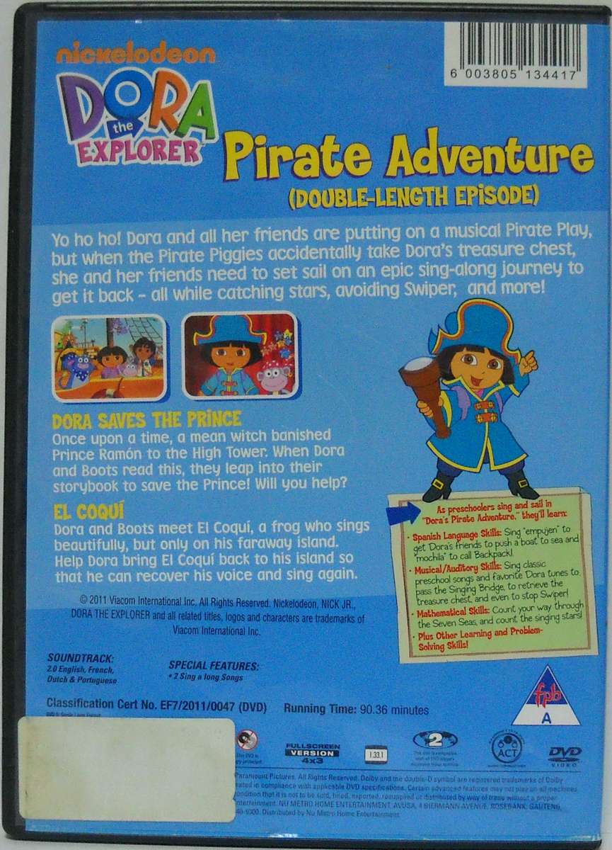 Dora the Explorer - Pirate Adventure (DVD)