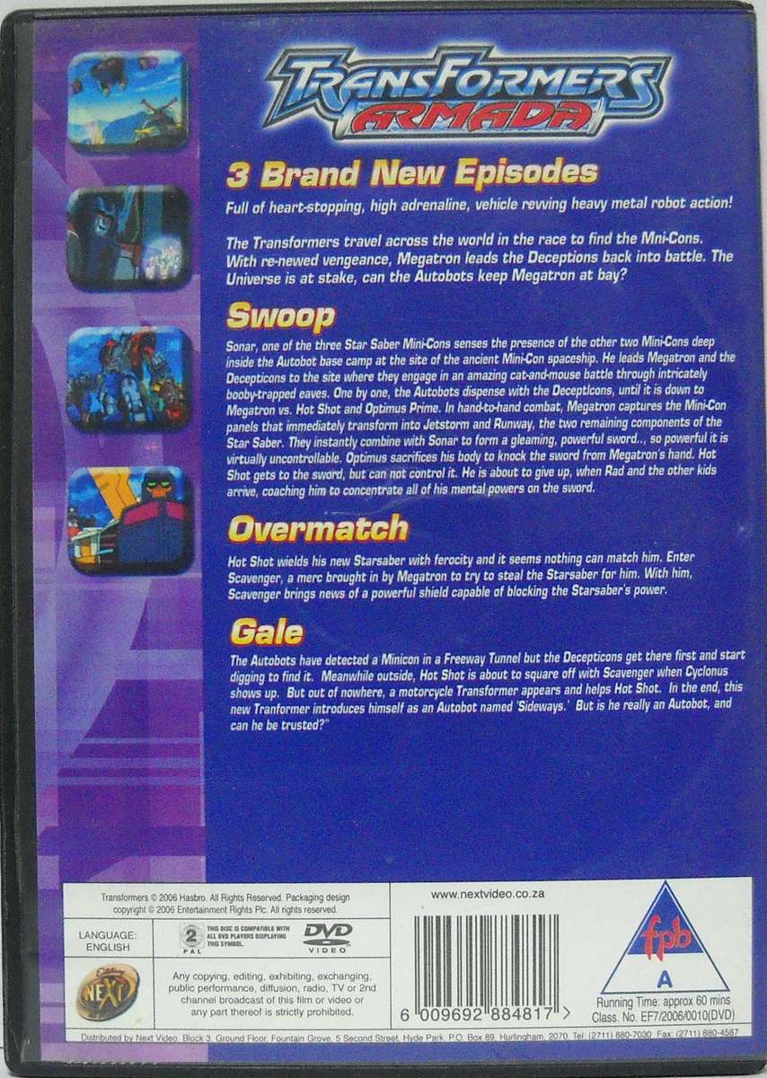 Transformers Armada Vol:05 (DVD)